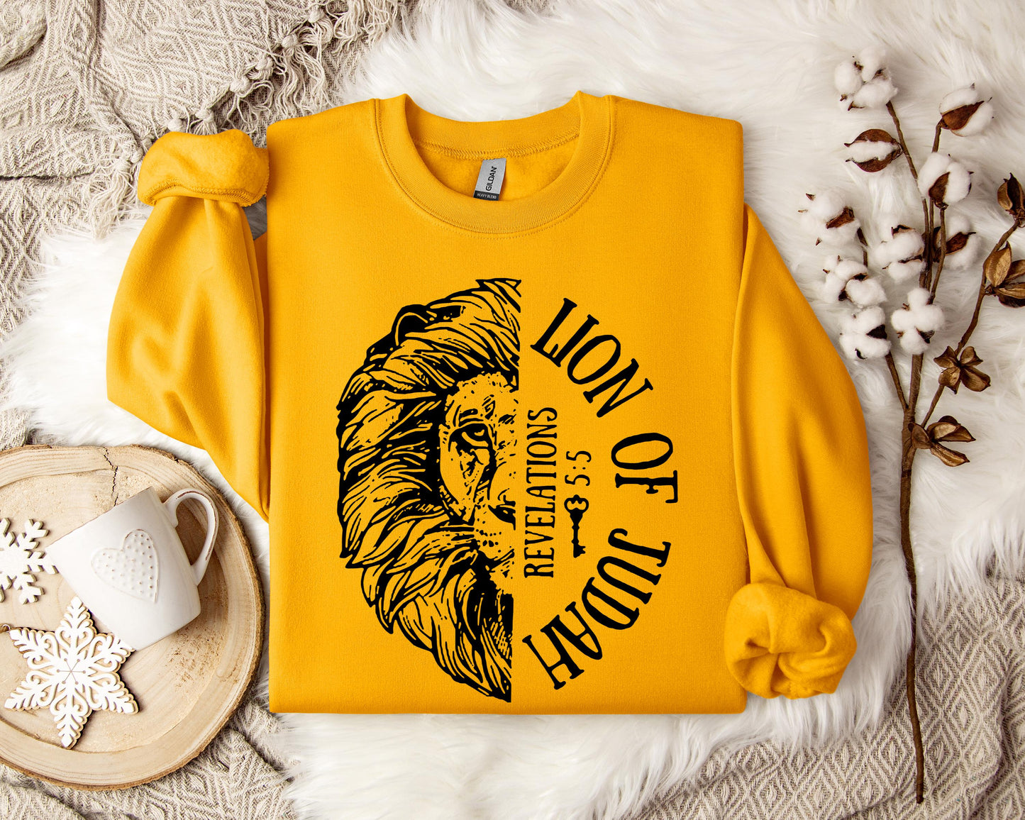 Lion Of Judah Revelations 5.5 Sweatshirt