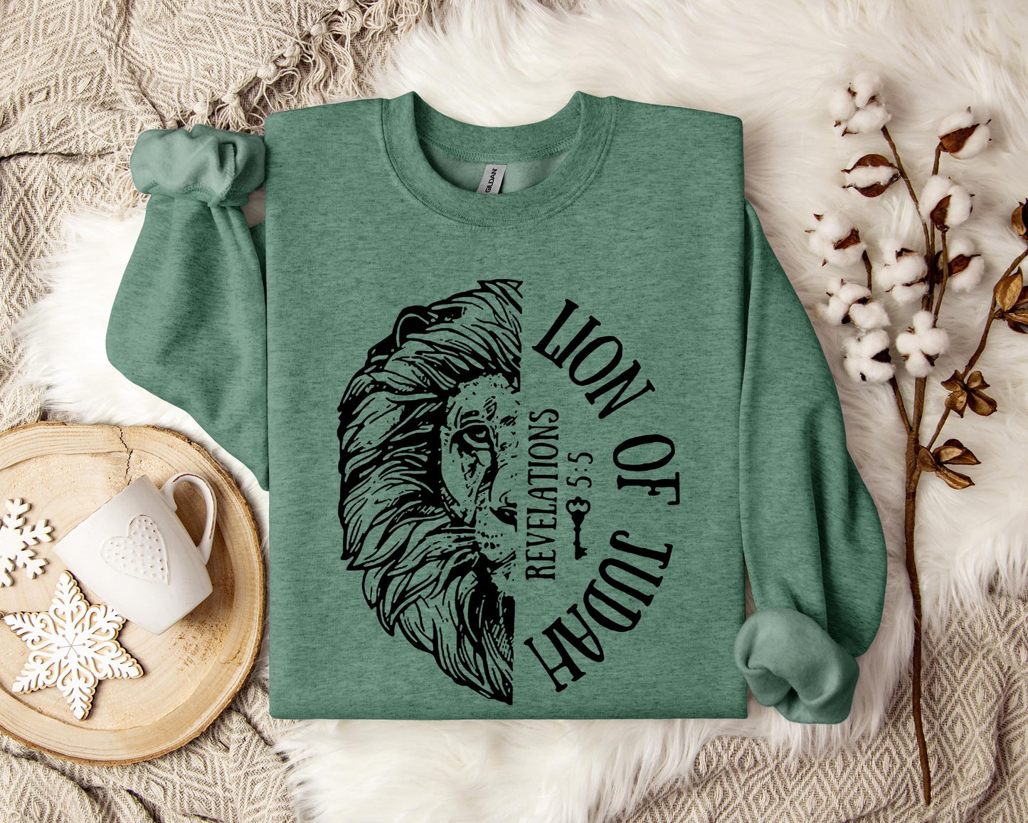 Lion Of Judah Revelations 5.5 Sweatshirt