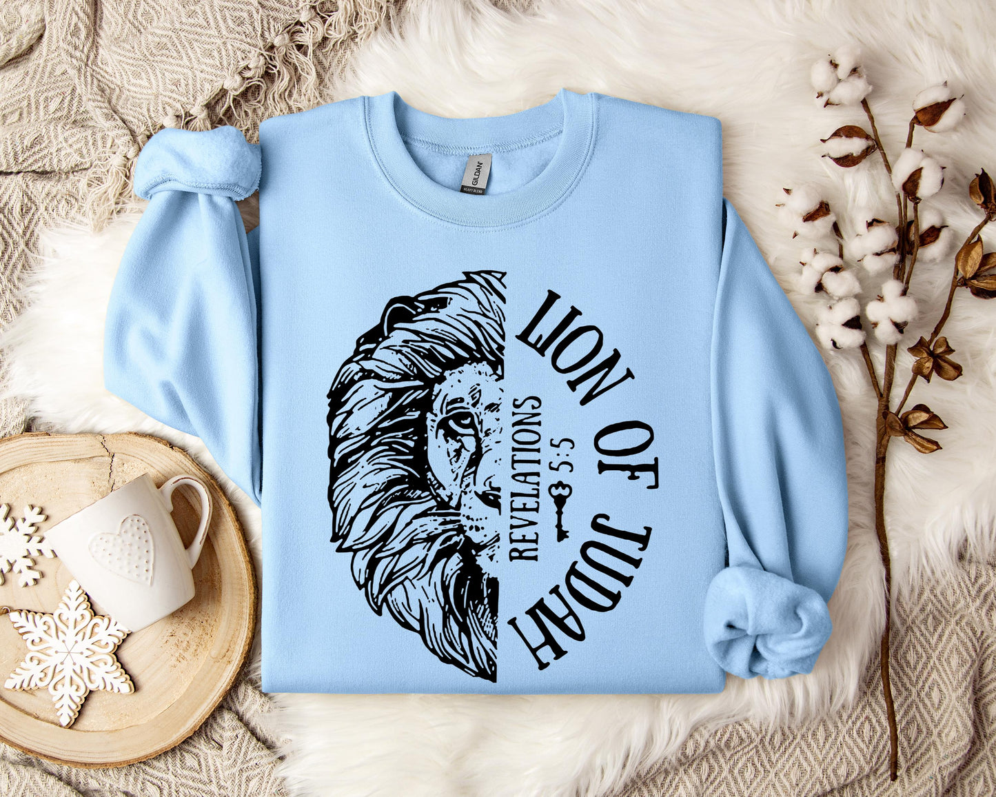 Lion Of Judah Revelations 5.5 Sweatshirt