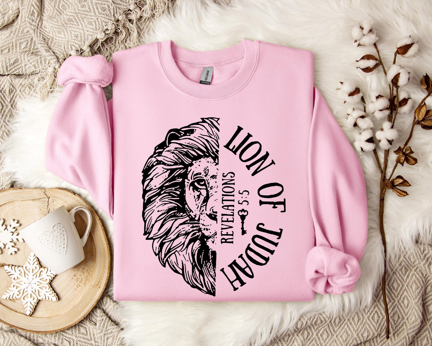 Lion Of Judah Revelations 5.5 Sweatshirt