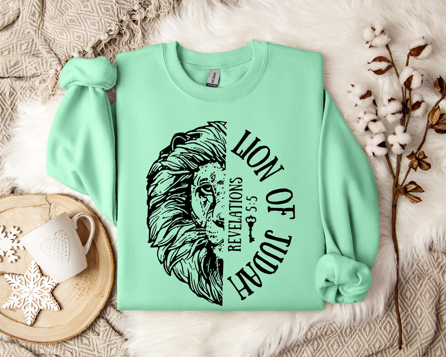 Lion Of Judah Revelations 5.5 Sweatshirt