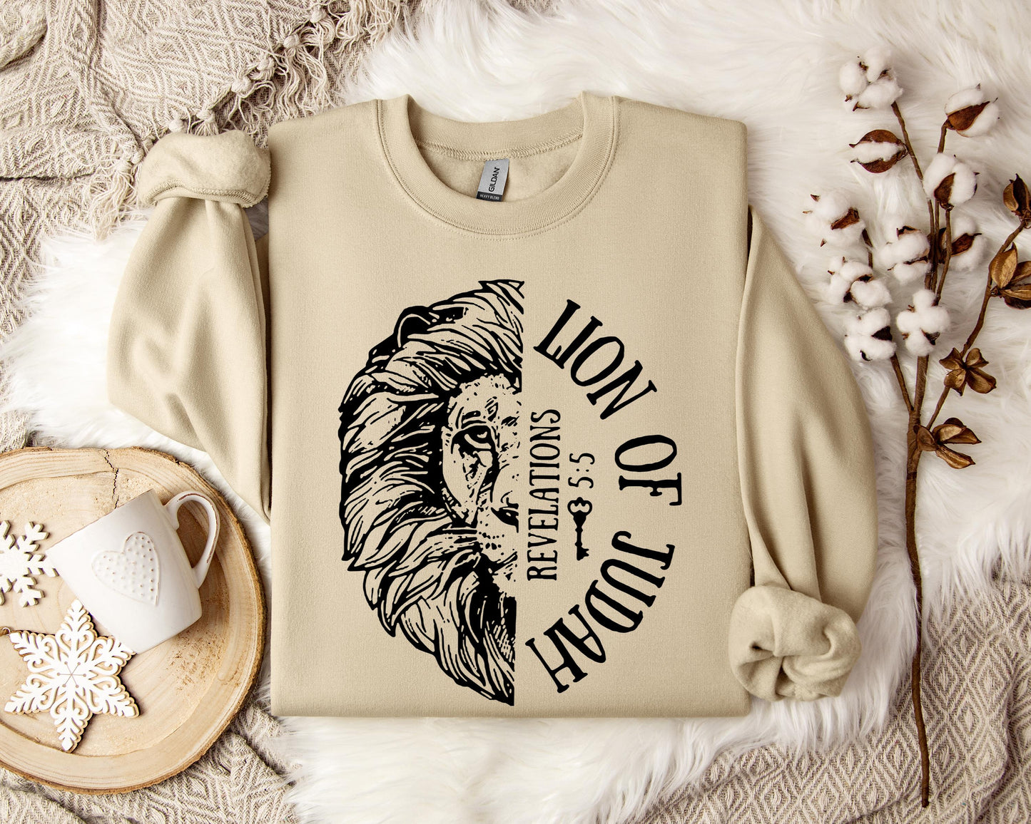 Lion Of Judah Revelations 5.5 Sweatshirt