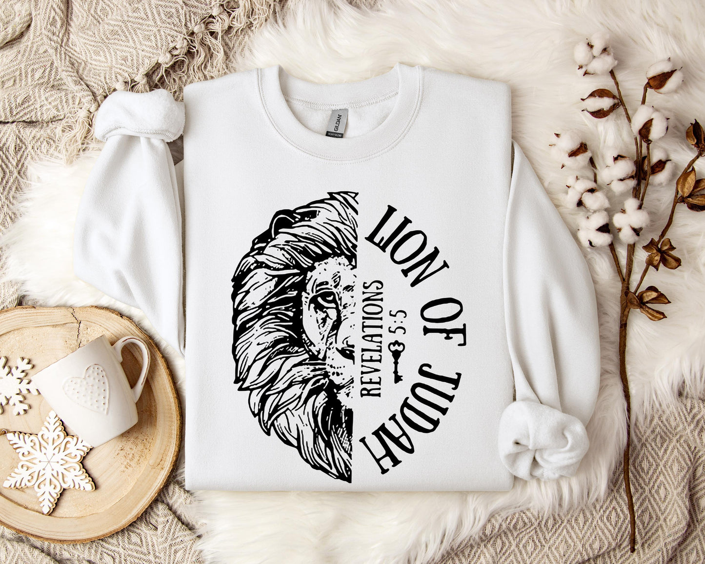 Lion Of Judah Revelations 5.5 Sweatshirt