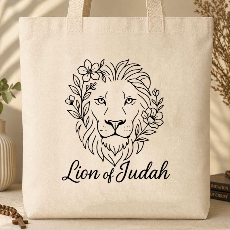 Lion Of Judah Tote Bag