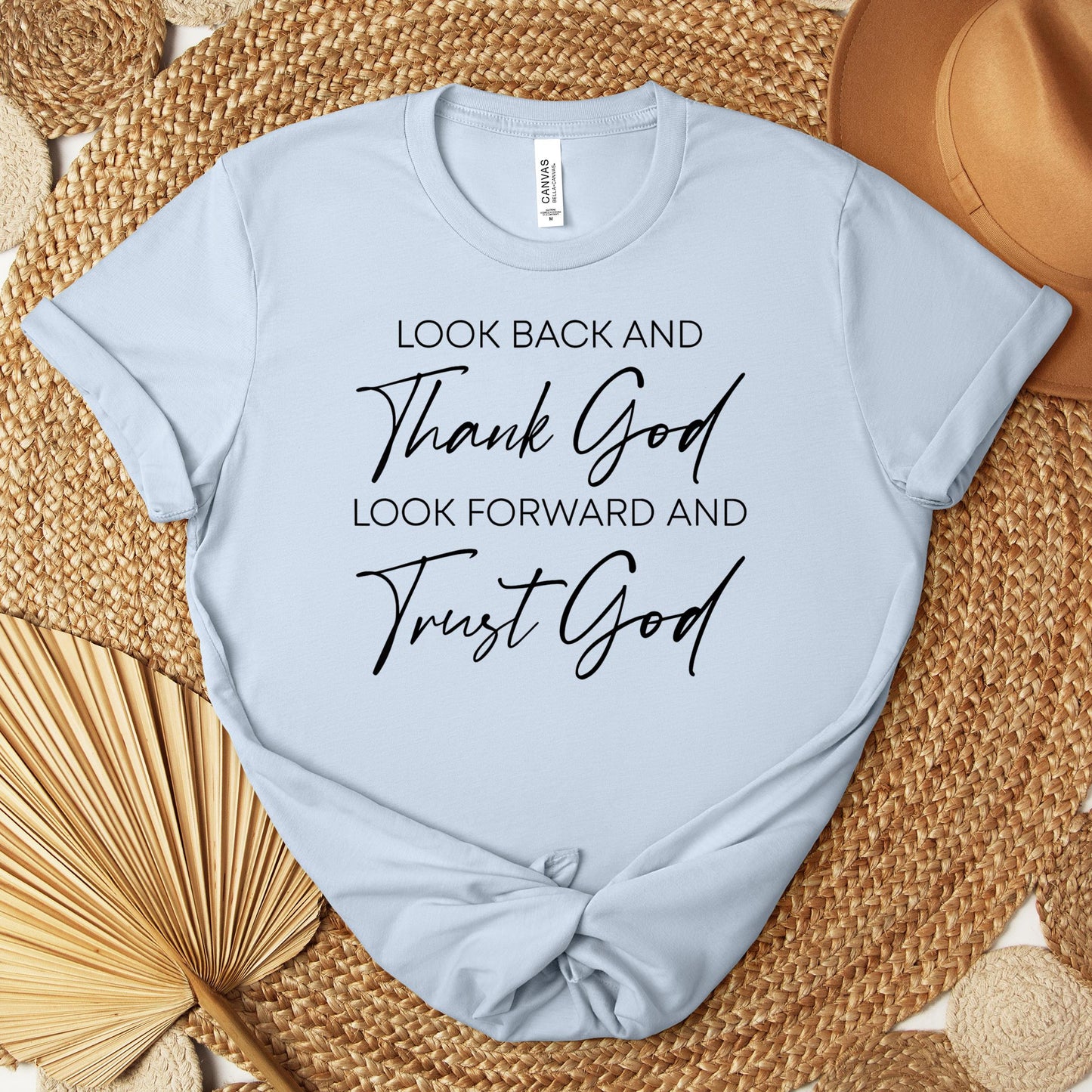 Look Back And Thank God Look Forward And Trust God 01 Premium T-shirt