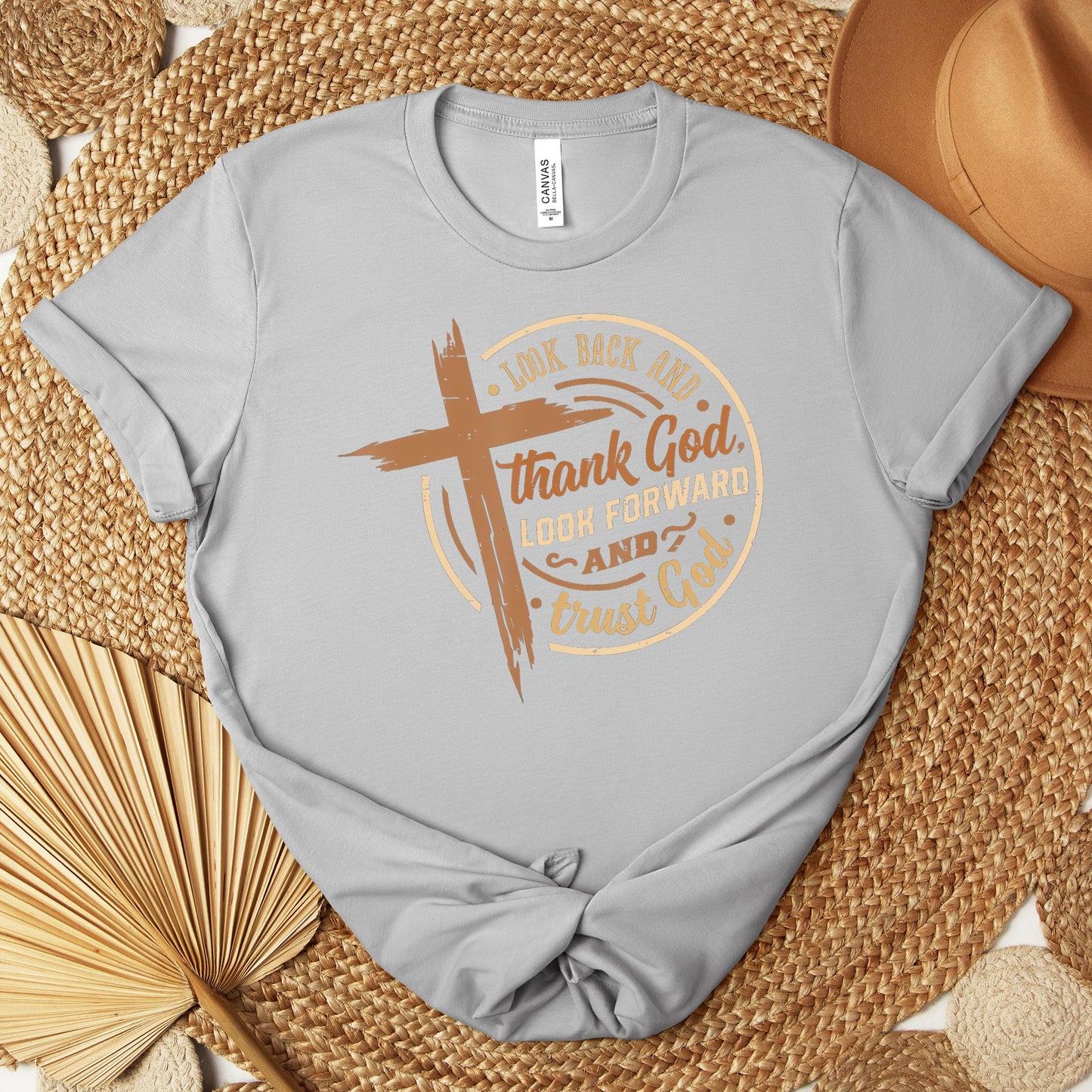 Look Back And Thank God Look Forward And Trust God 04 Premium T-shirt