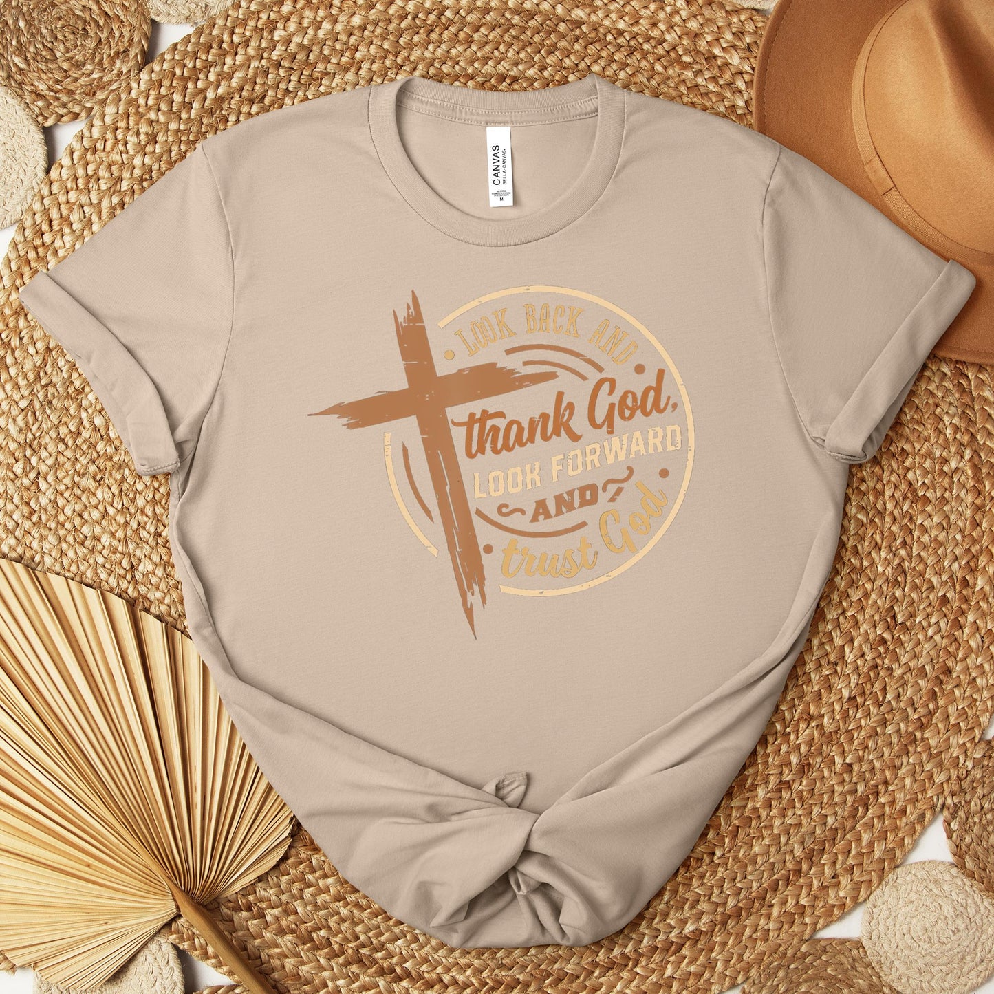 Look Back And Thank God Look Forward And Trust God 04 Premium T-shirt
