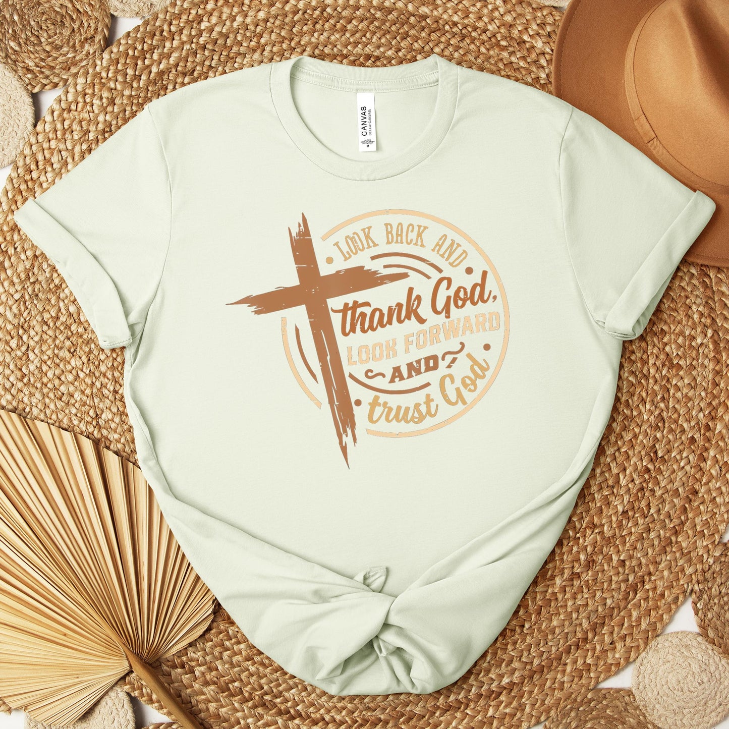 Look Back And Thank God Look Forward And Trust God 04 Premium T-shirt