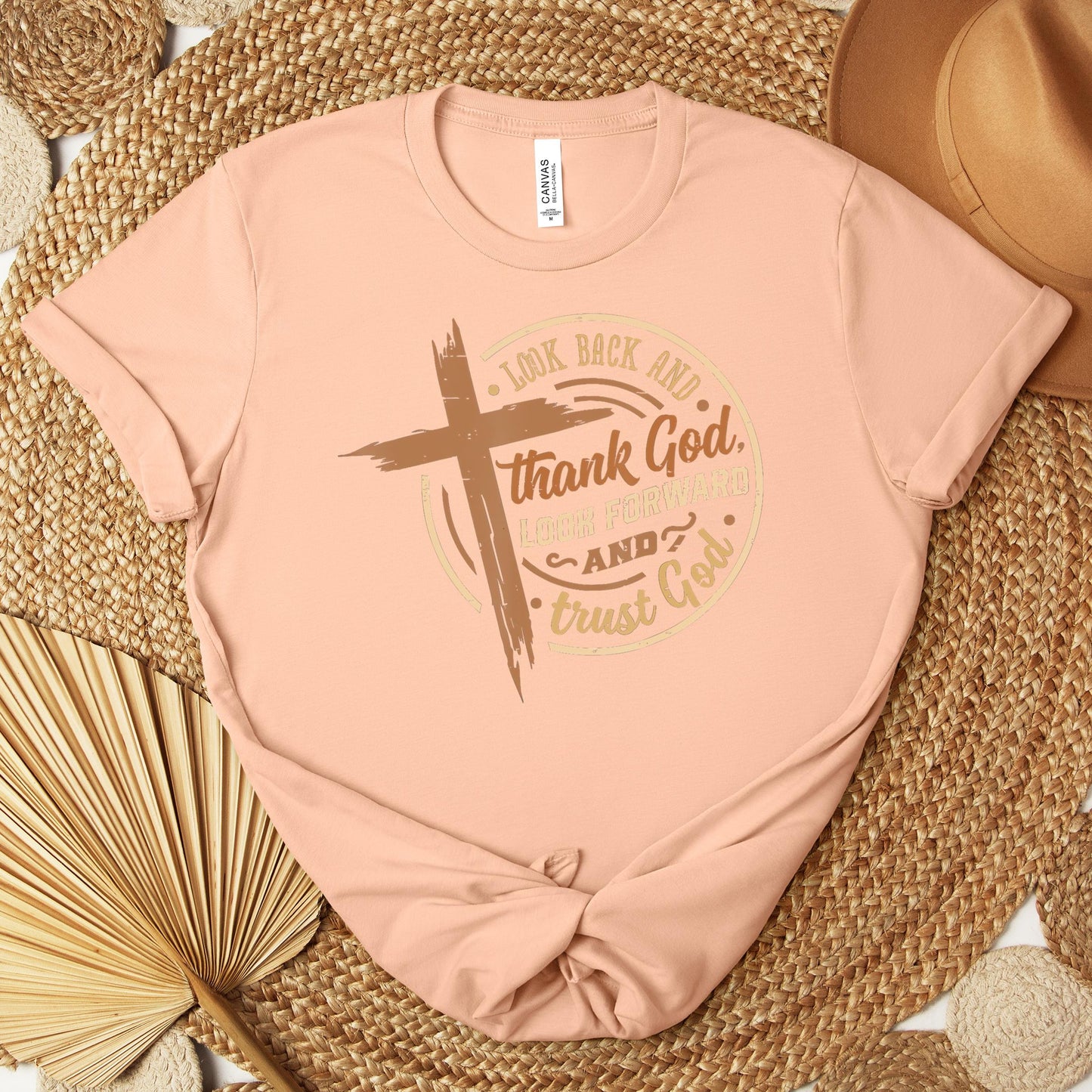 Look Back And Thank God Look Forward And Trust God 04 Premium T-shirt