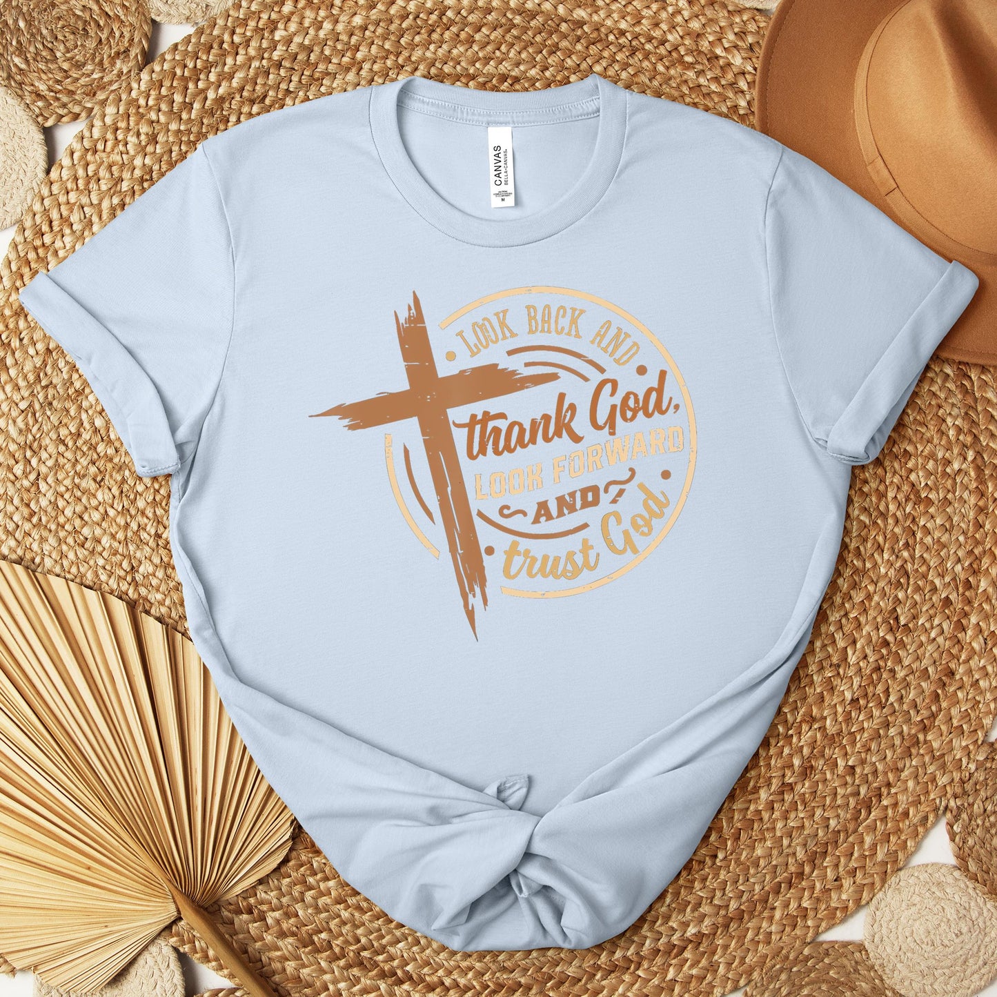 Look Back And Thank God Look Forward And Trust God 04 Premium T-shirt