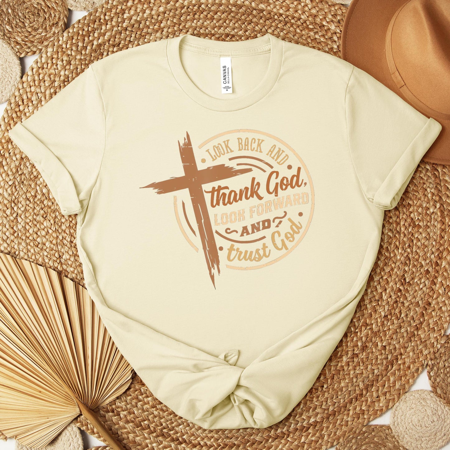 Look Back And Thank God Look Forward And Trust God 04 Premium T-shirt