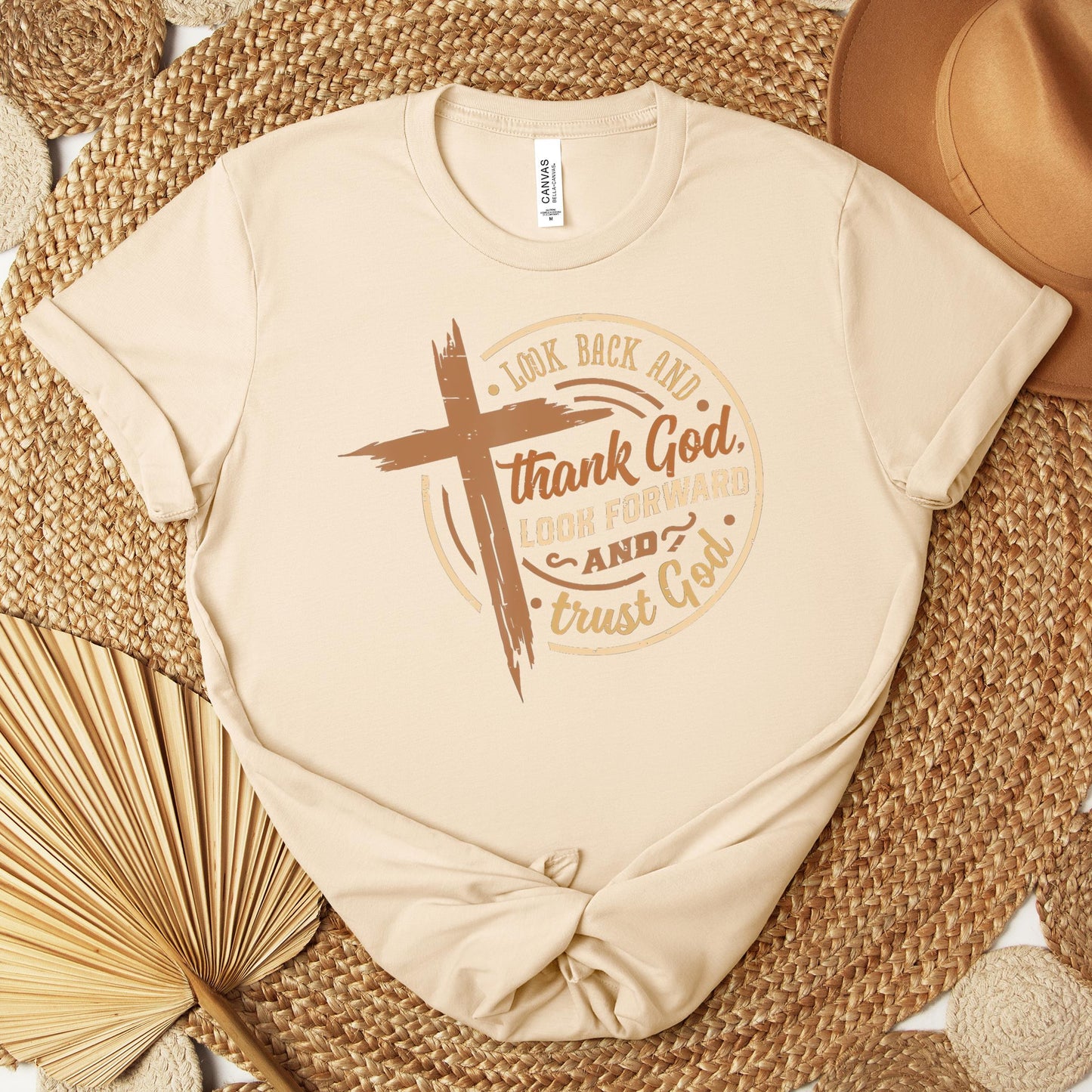 Look Back And Thank God Look Forward And Trust God 04 Premium T-shirt