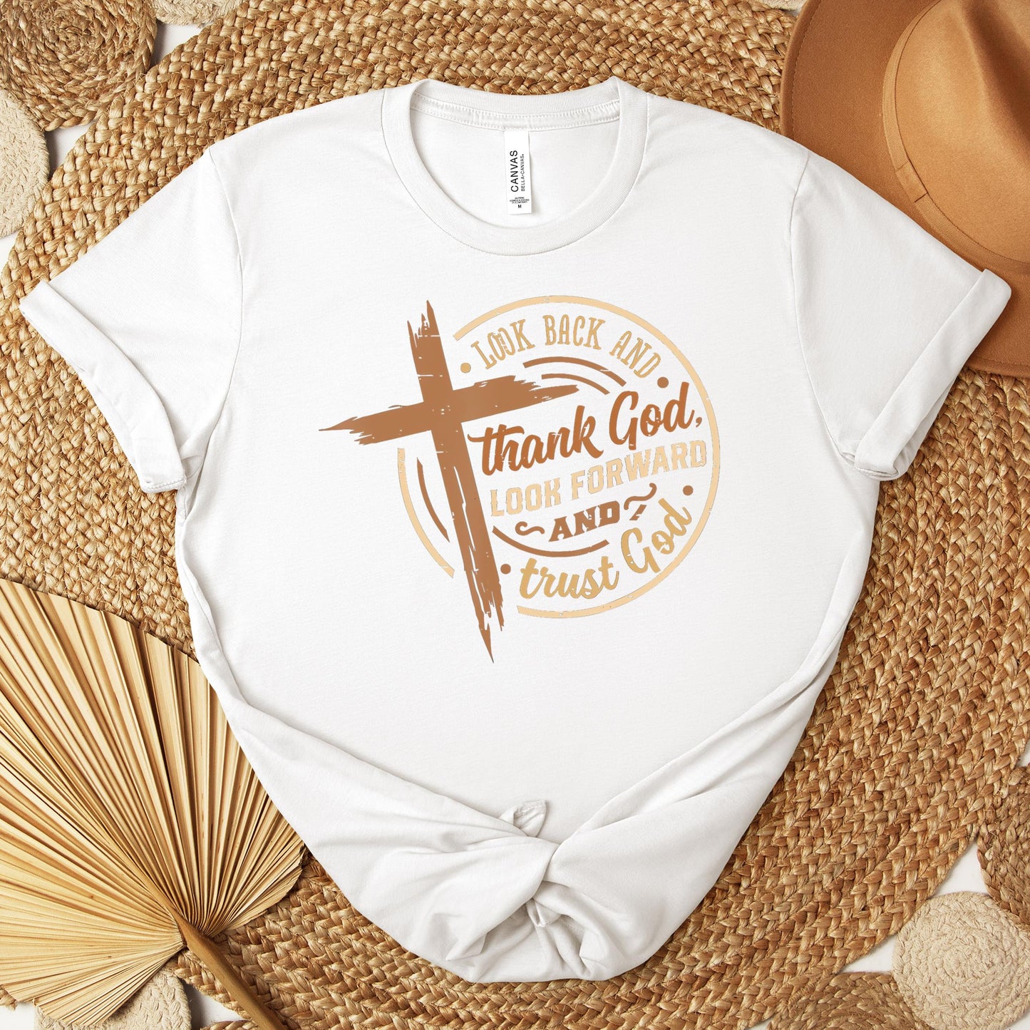 Look Back And Thank God Look Forward And Trust God 04 Premium T-shirt