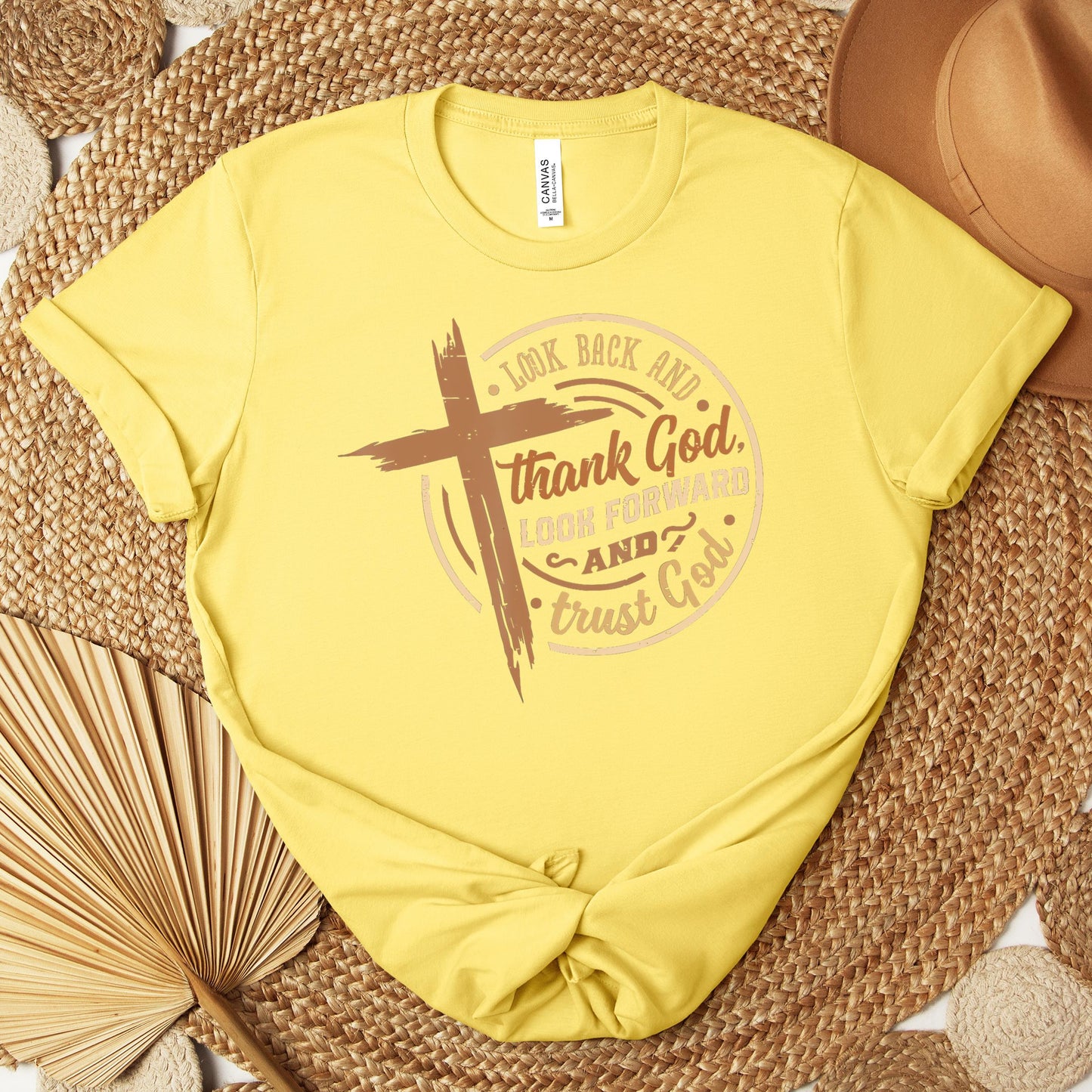 Look Back And Thank God Look Forward And Trust God 04 Premium T-shirt
