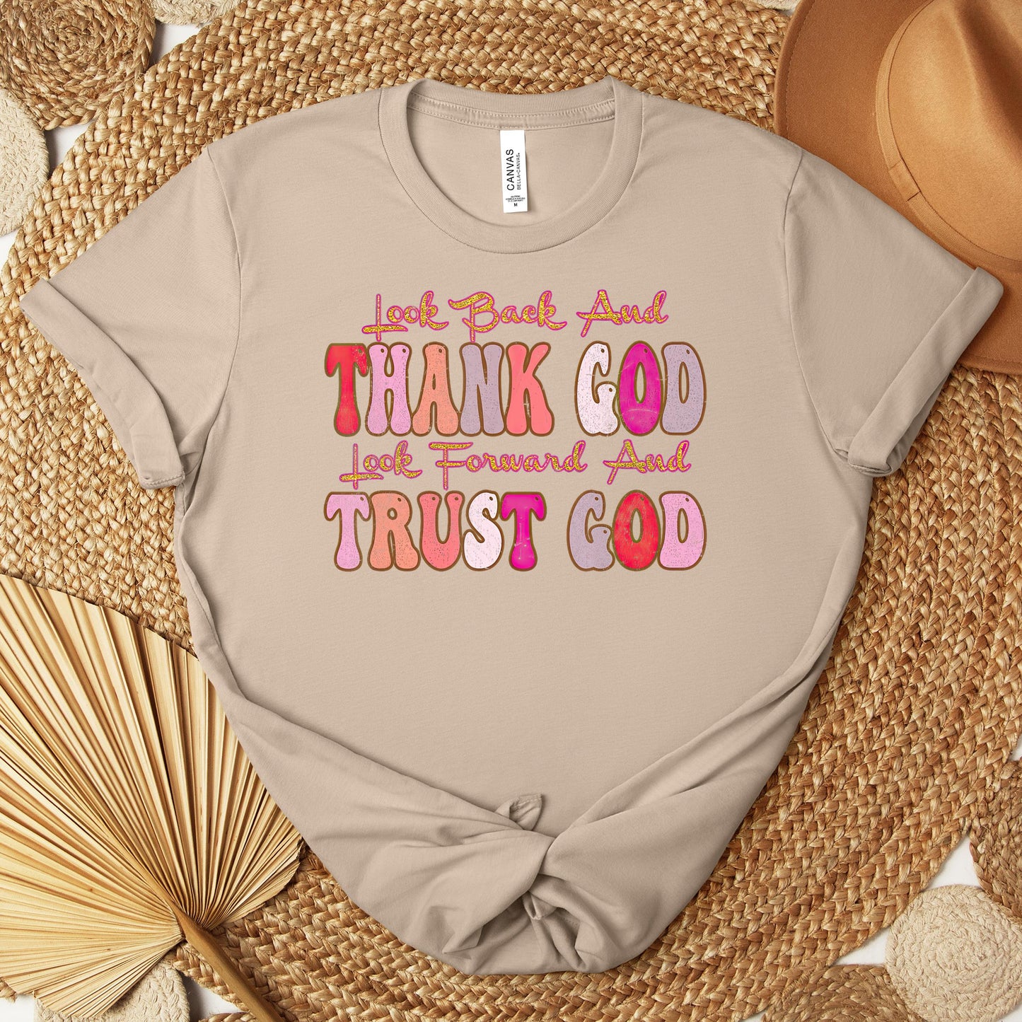 Look Back And Thank God Look Forward And Trust God 05 Premium T-shirt