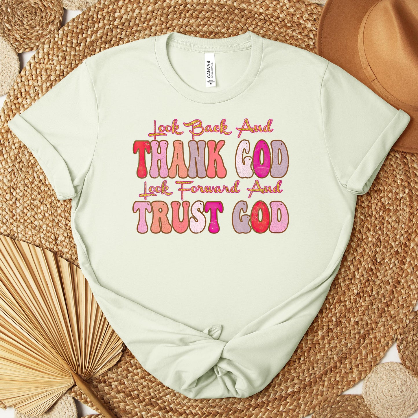 Look Back And Thank God Look Forward And Trust God 05 Premium T-shirt