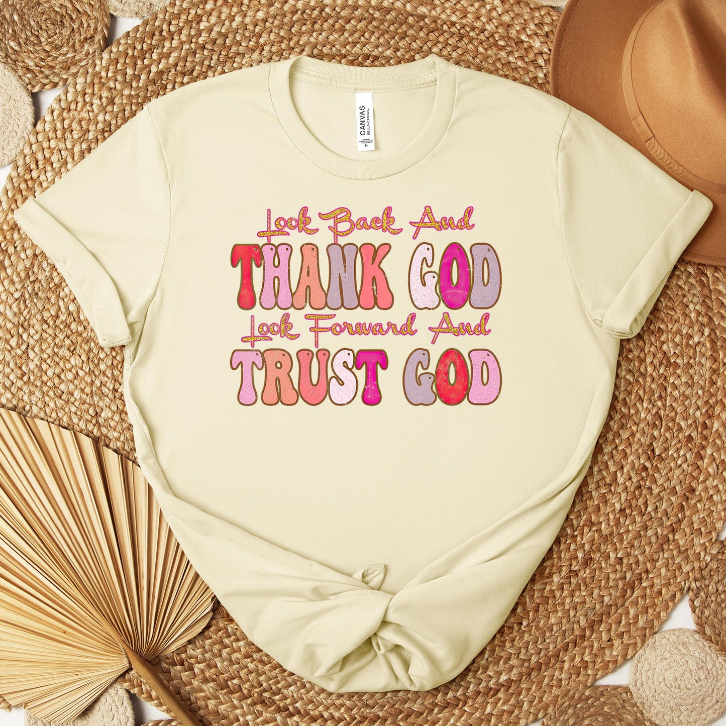 Look Back And Thank God Look Forward And Trust God 05 Premium T-shirt