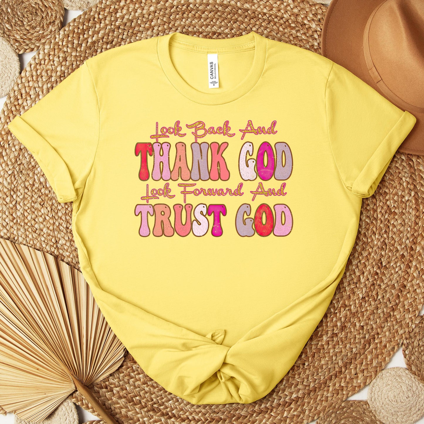 Look Back And Thank God Look Forward And Trust God 05 Premium T-shirt