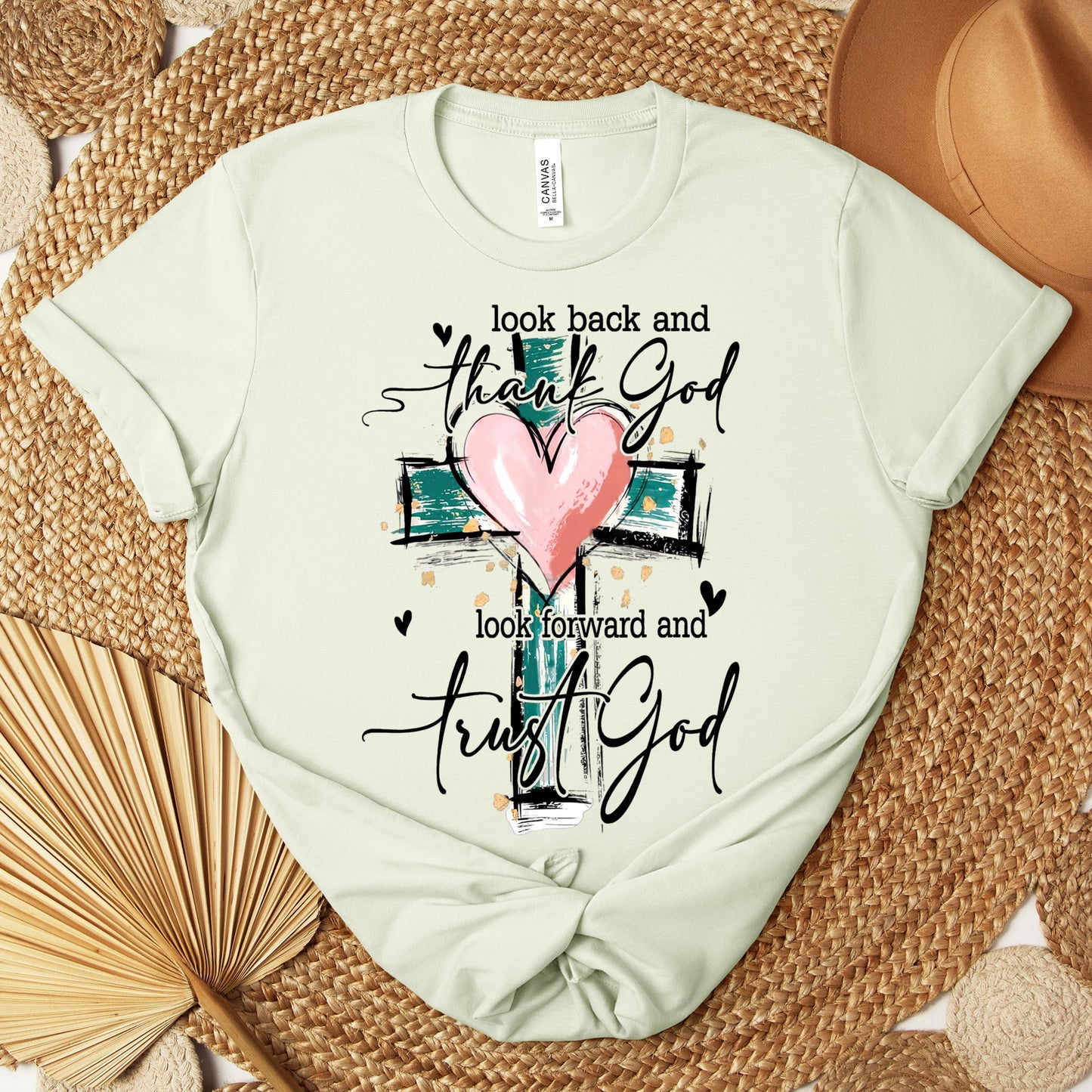 Look Back And Thank God Look Forward And Trust God 08 Premium T-shirt