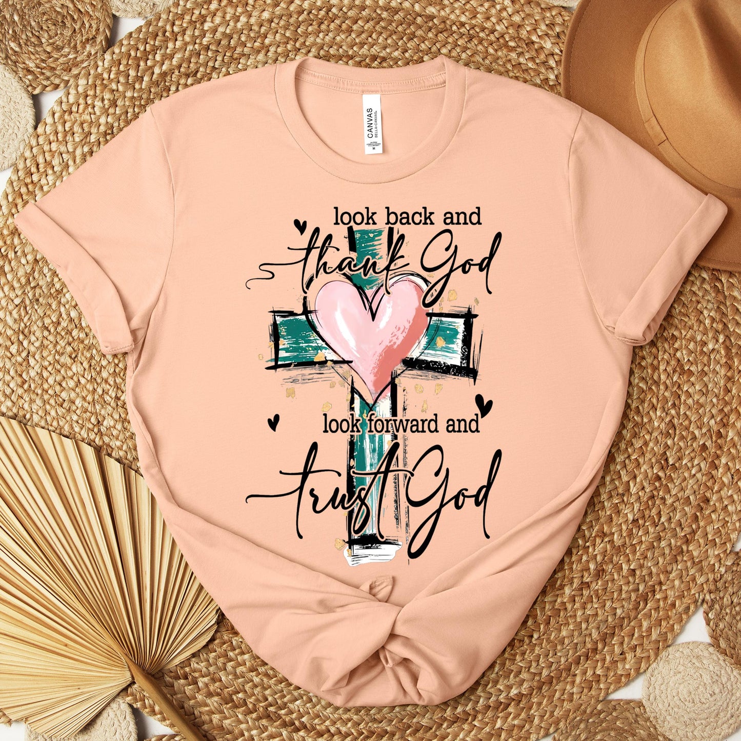 Look Back And Thank God Look Forward And Trust God 08 Premium T-shirt