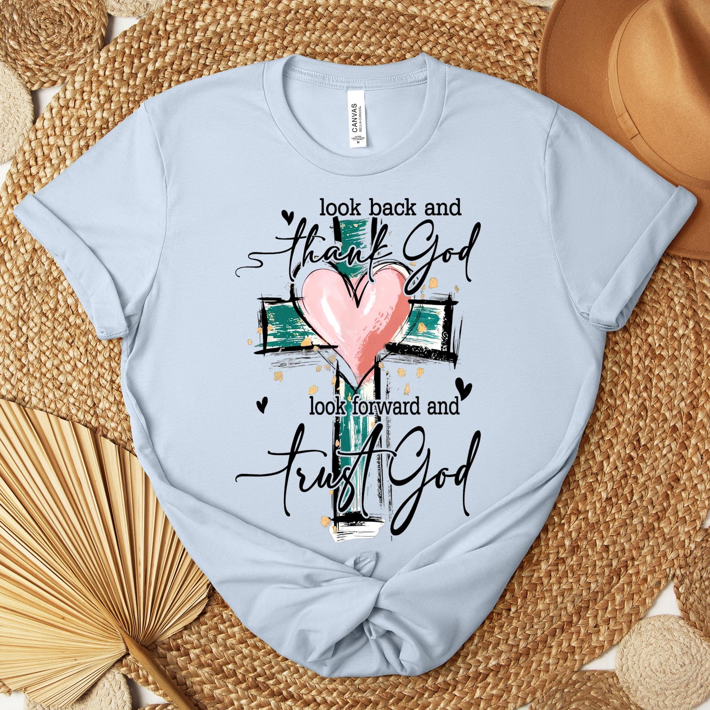 Look Back And Thank God Look Forward And Trust God 08 Premium T-shirt