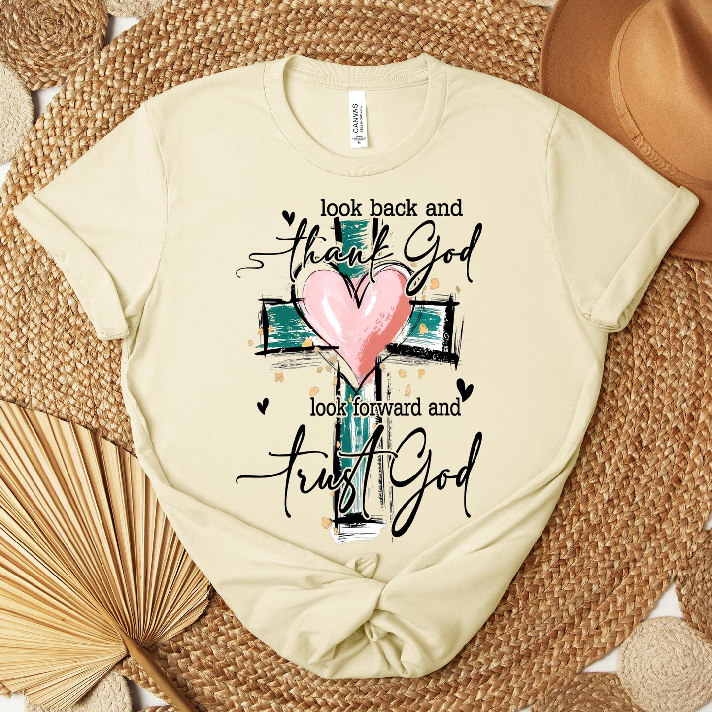 Look Back And Thank God Look Forward And Trust God 08 Premium T-shirt
