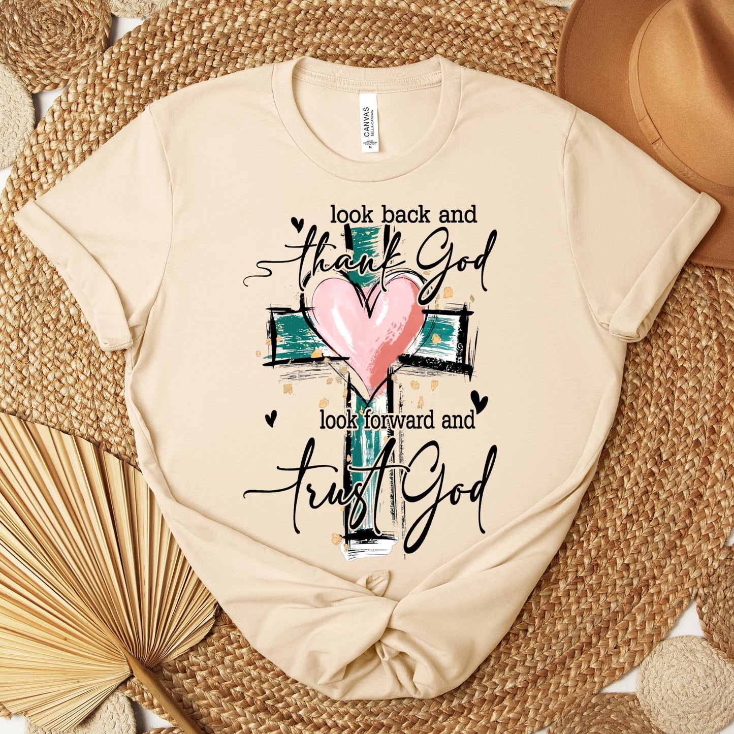 Look Back And Thank God Look Forward And Trust God 08 Premium T-shirt