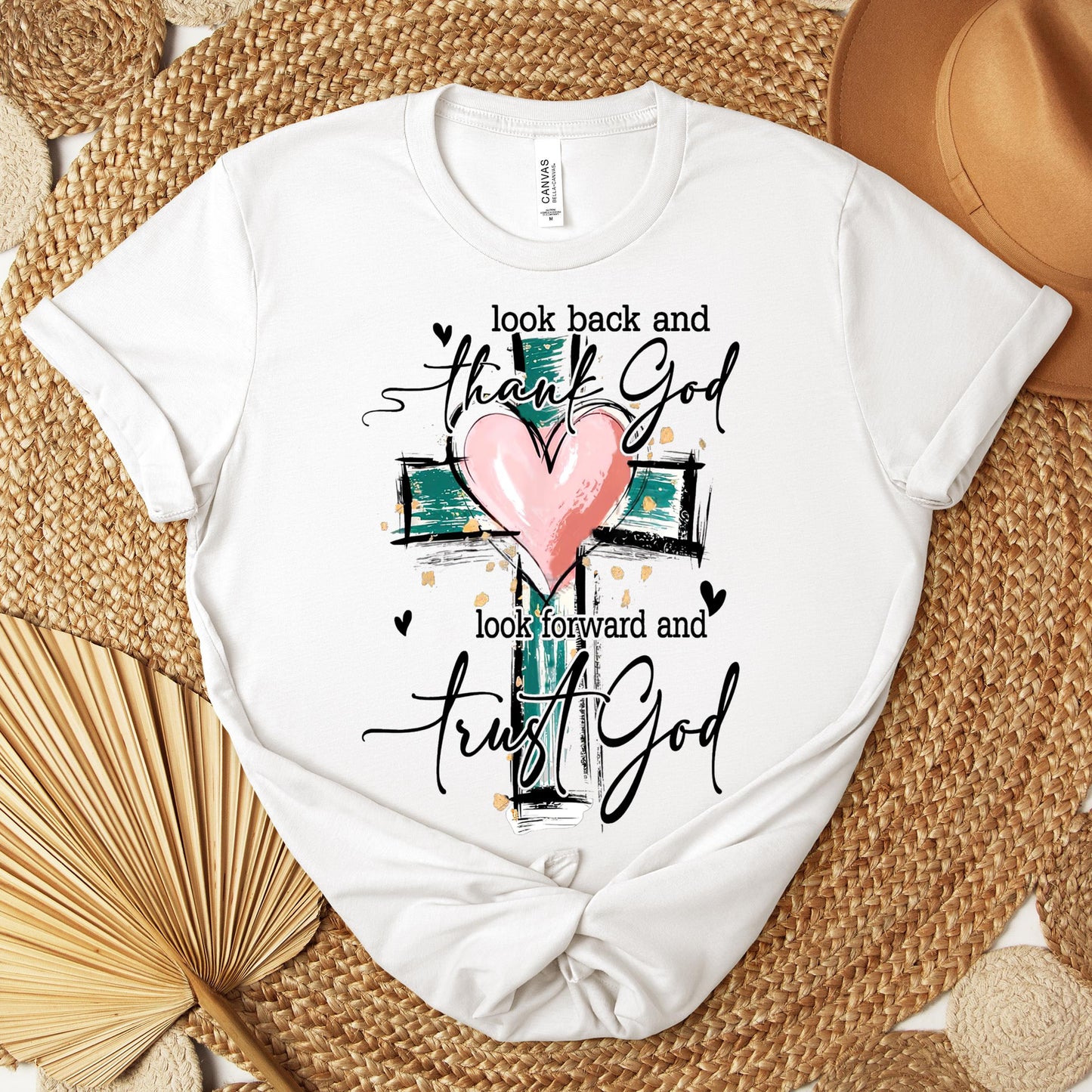 Look Back And Thank God Look Forward And Trust God 08 Premium T-shirt