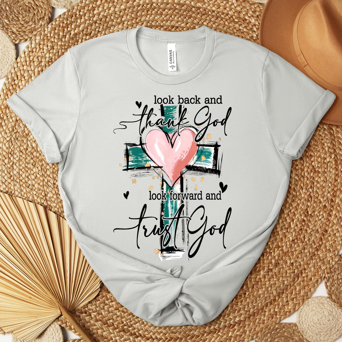 Look Back And Thank God Look Forward And Trust God 08 Premium T-shirt