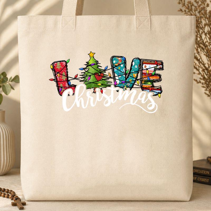 Love Christmas Tote Bag