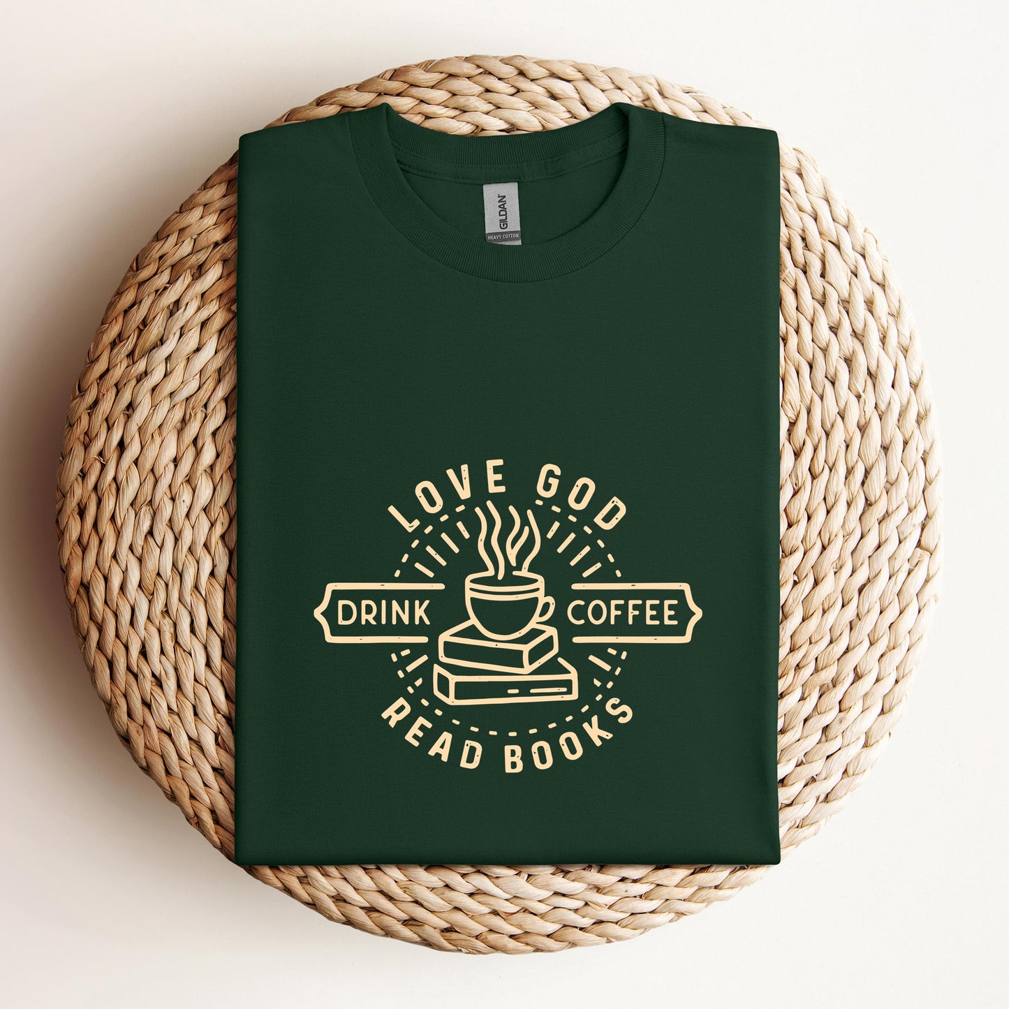 Love God Drink Coffee Read Books