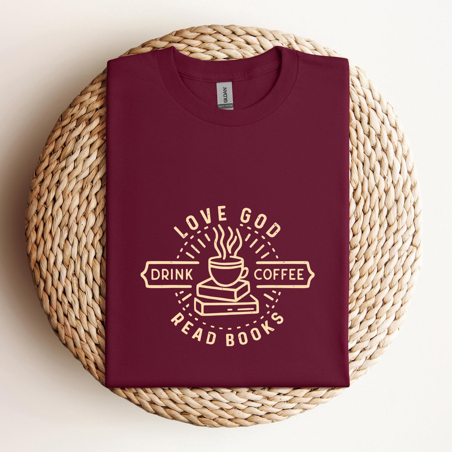 Love God Drink Coffee Read Books
