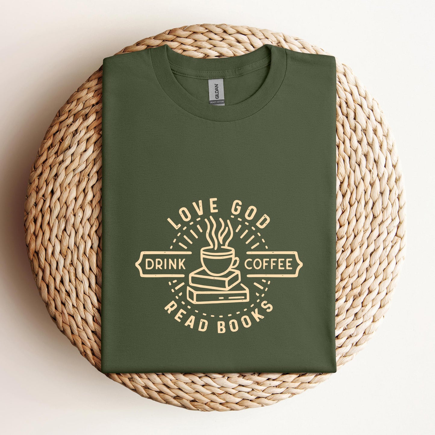 Love God Drink Coffee Read Books