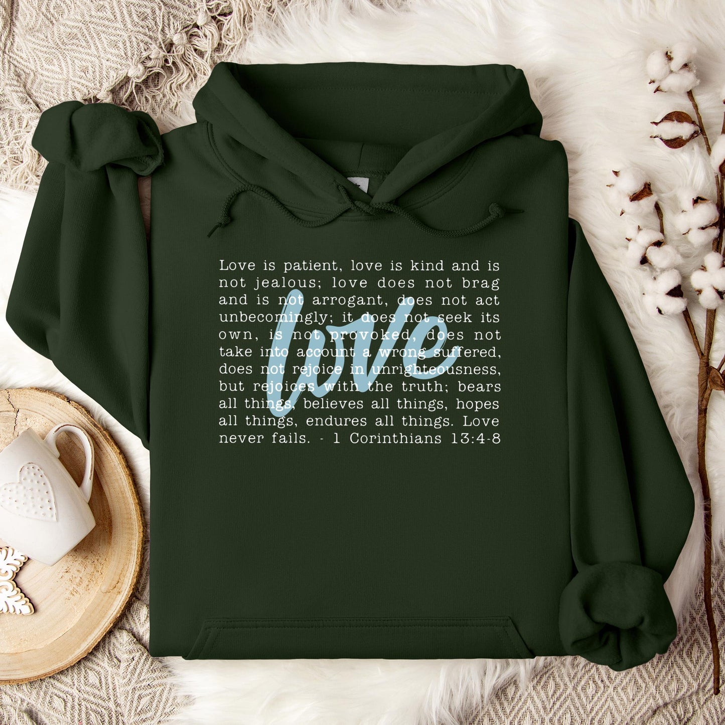 Love Is Patient Hoodie