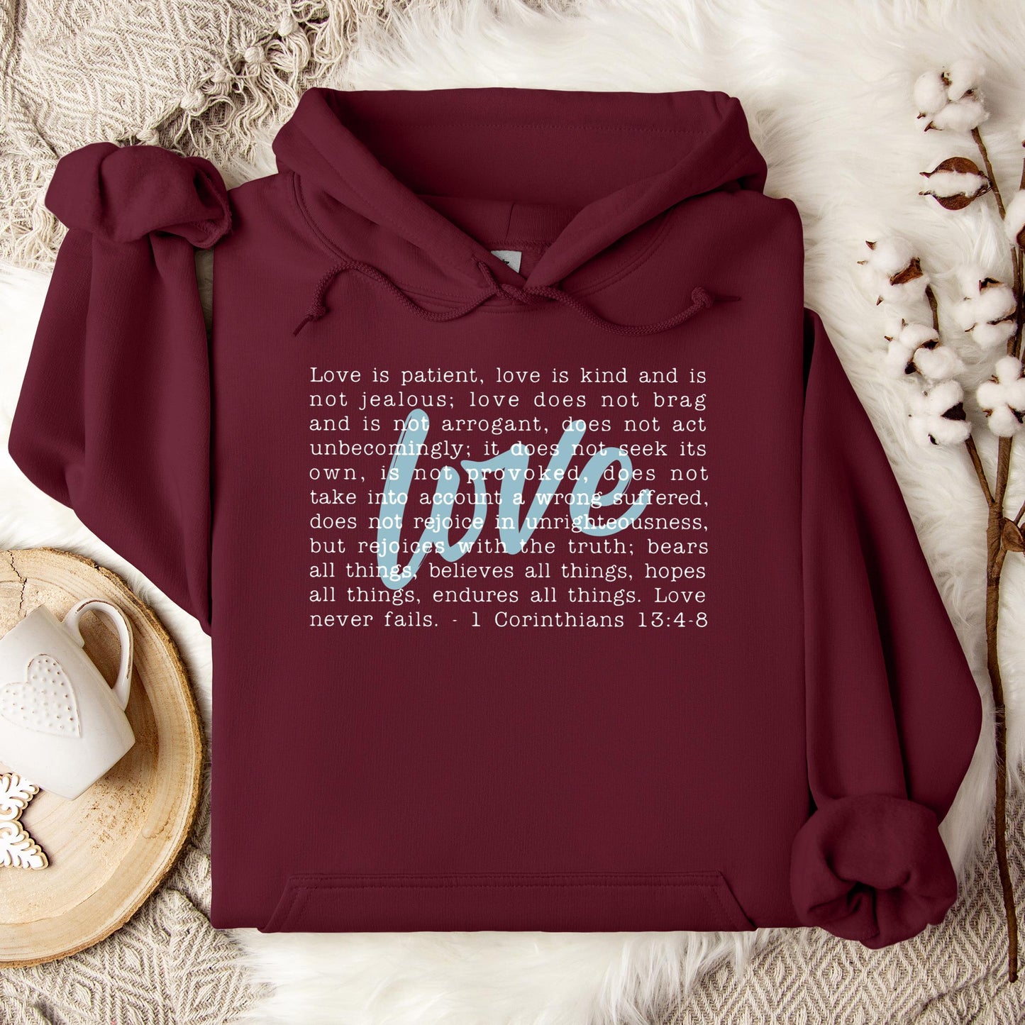Love Is Patient Hoodie