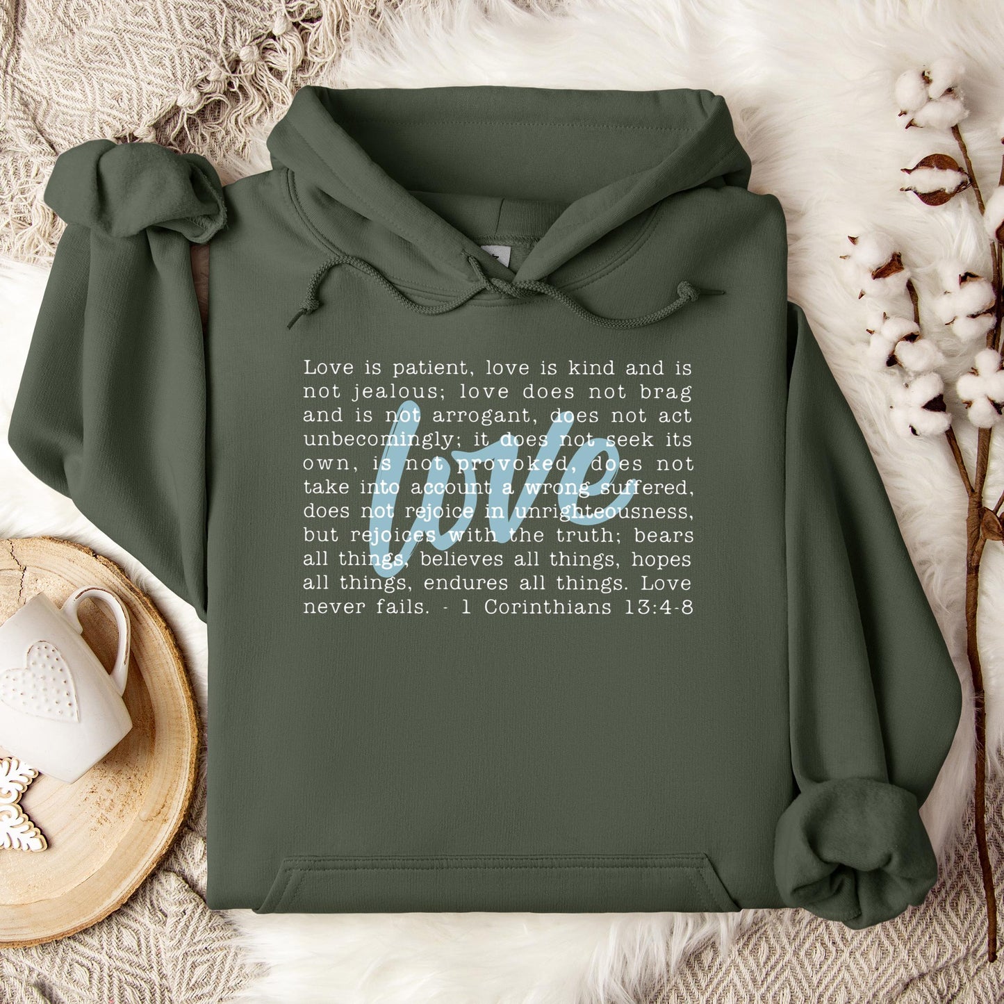 Love Is Patient Hoodie