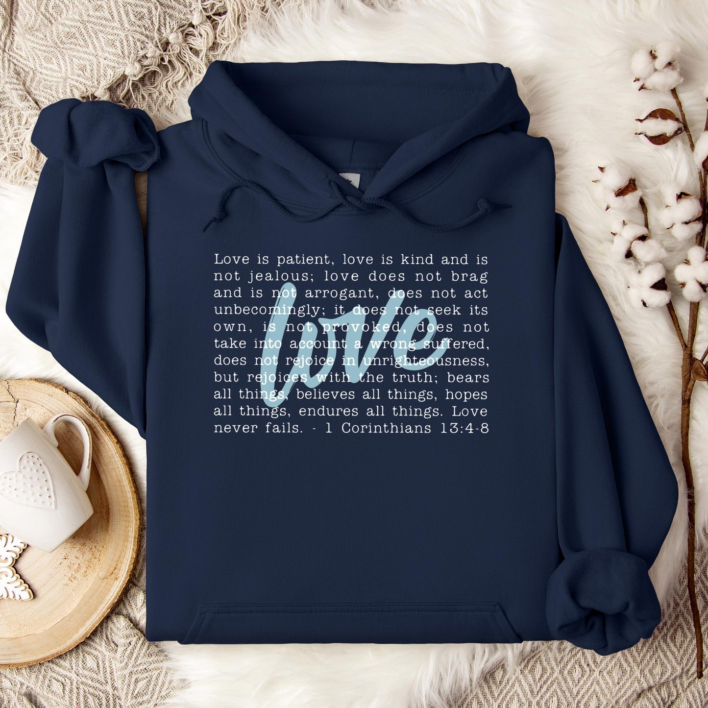 Love Is Patient Hoodie