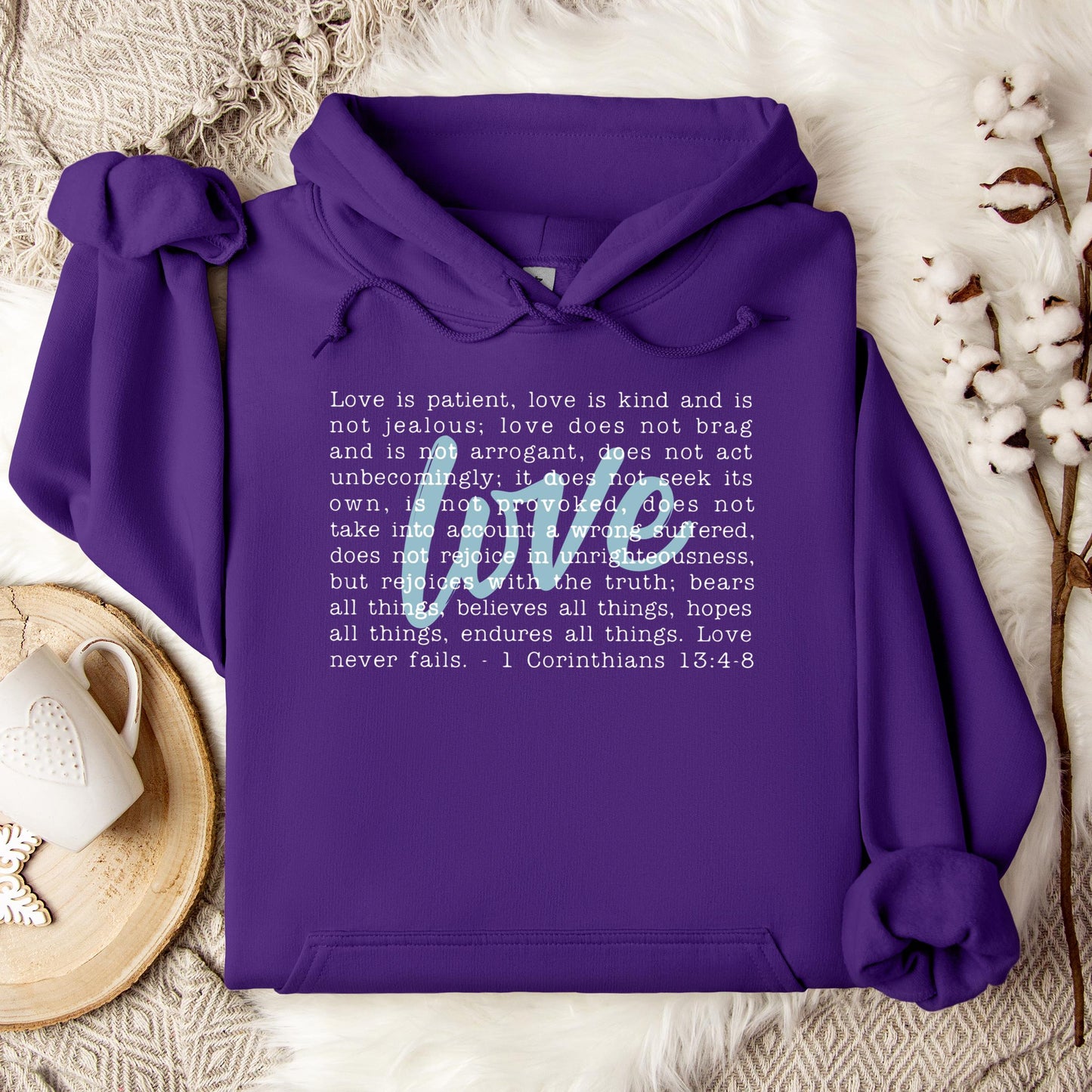 Love Is Patient Hoodie