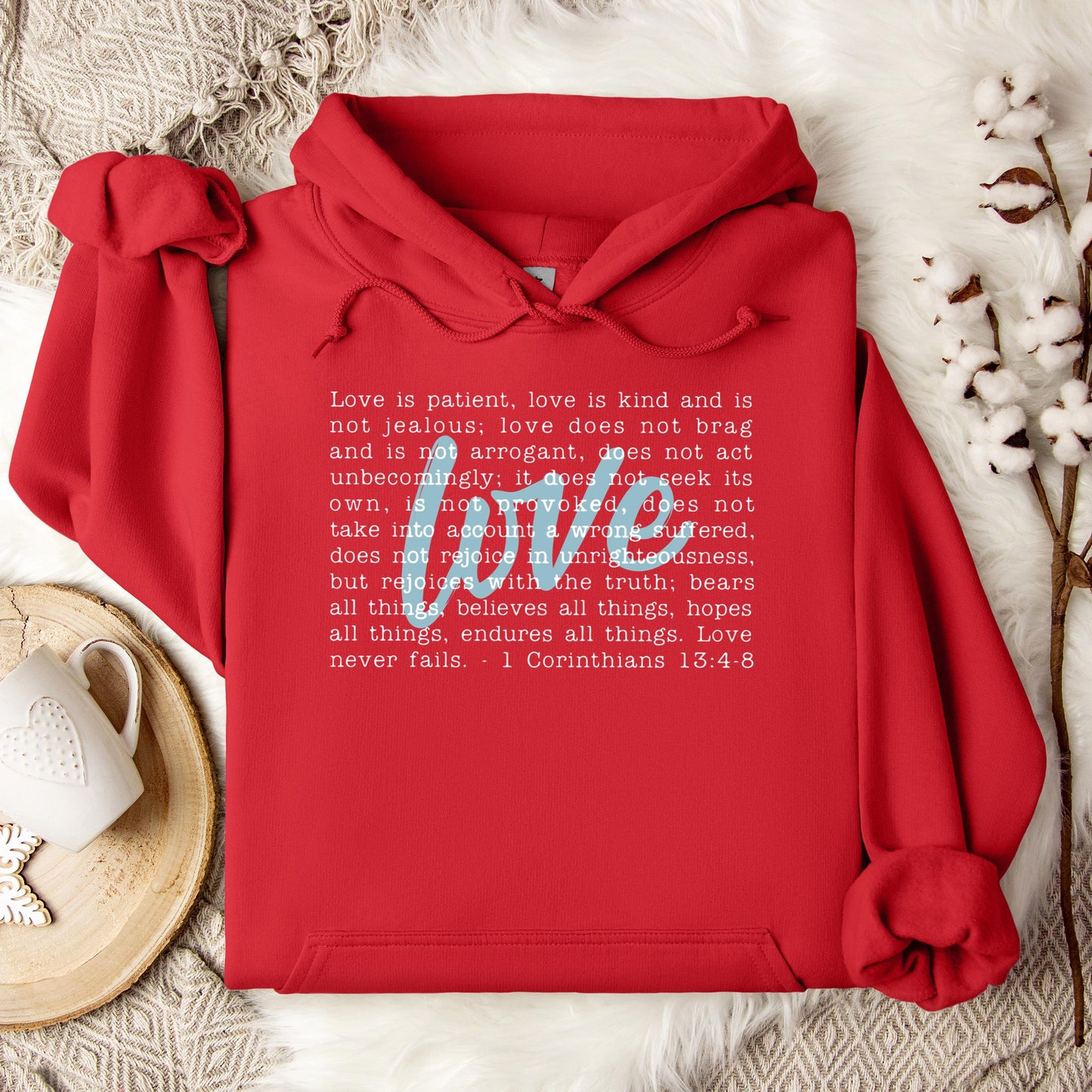 Love Is Patient Hoodie