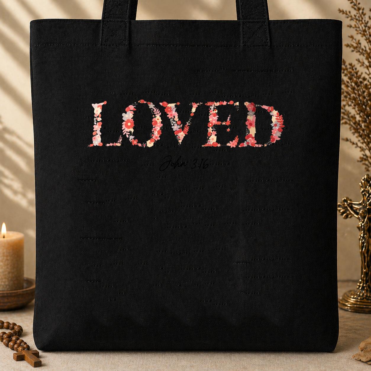 Love John 3.16 01 Tote Bag