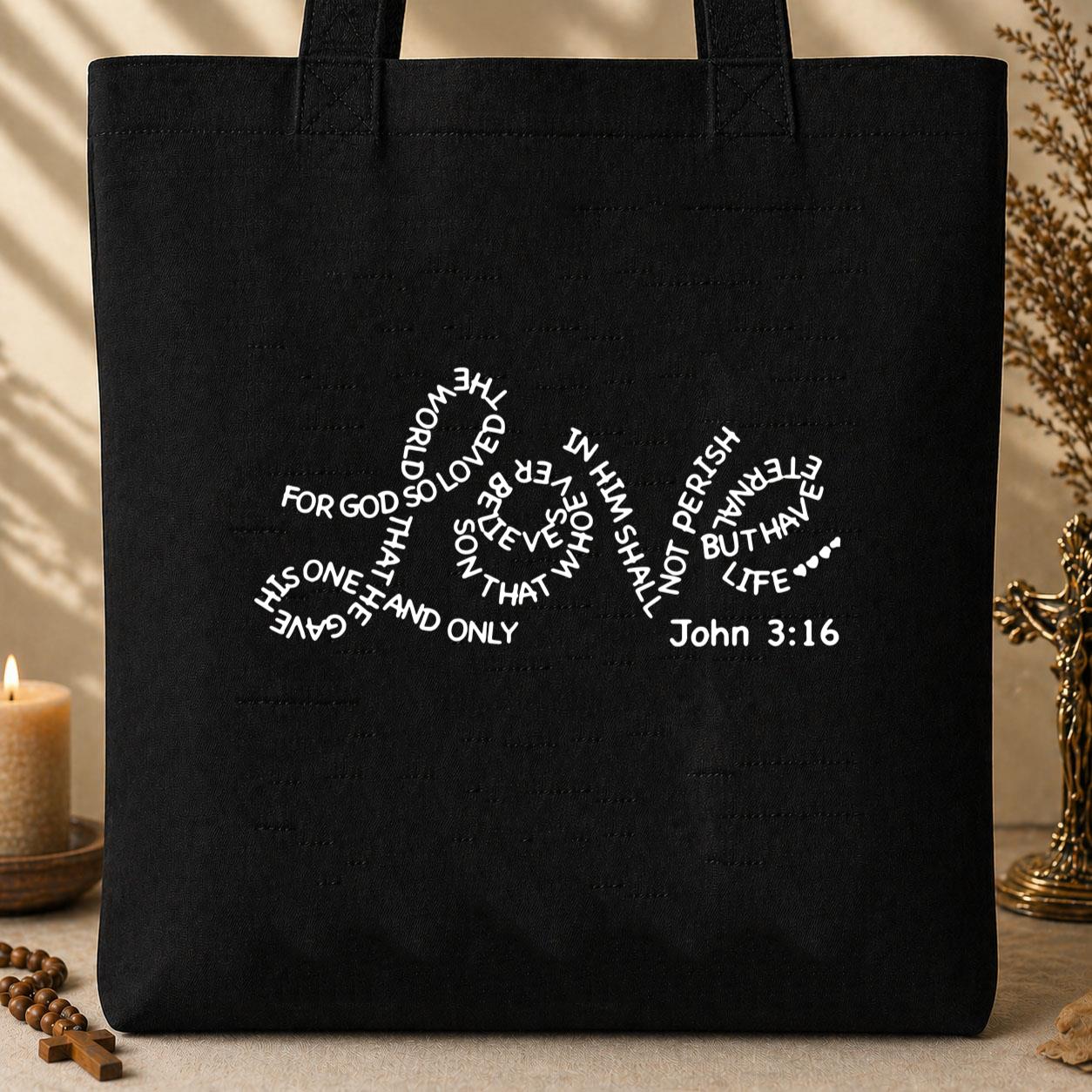Love John 3.16 Tote Bag