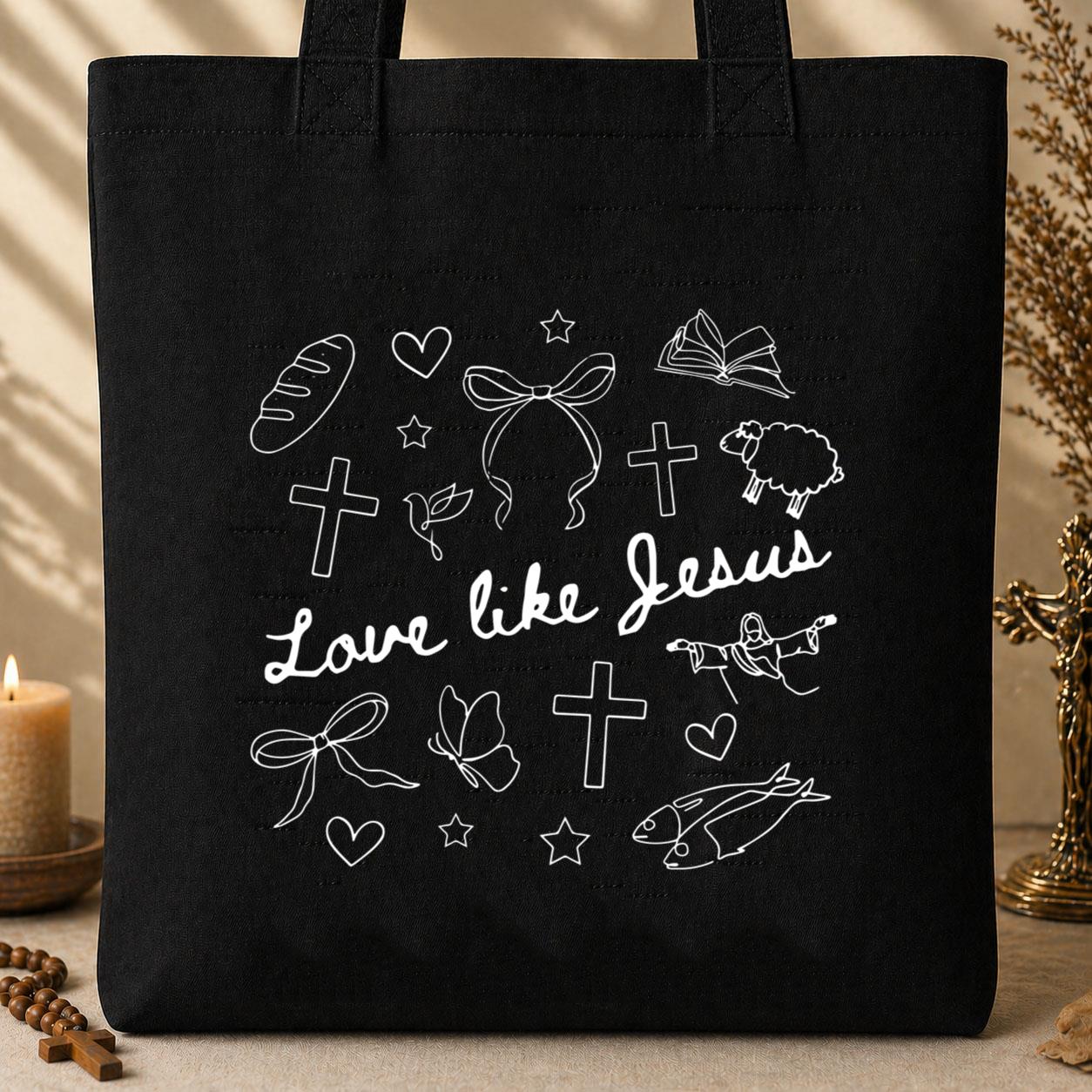 Love Like Jesus 01 Tote Bag