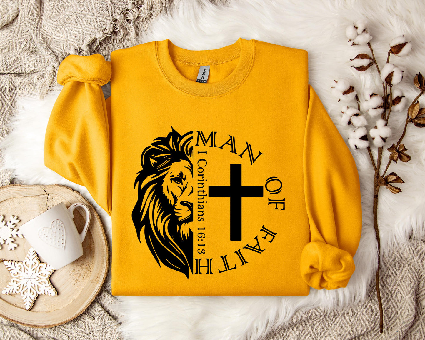 Man Of Faith 1 Corinthians 16.13 Sweatshirt