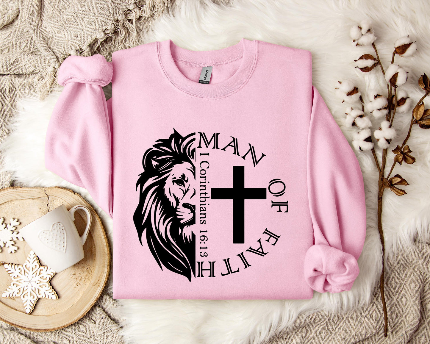 Man Of Faith 1 Corinthians 16.13 Sweatshirt