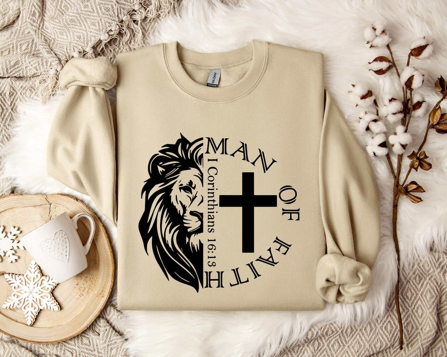 Man Of Faith 1 Corinthians 16.13 Sweatshirt