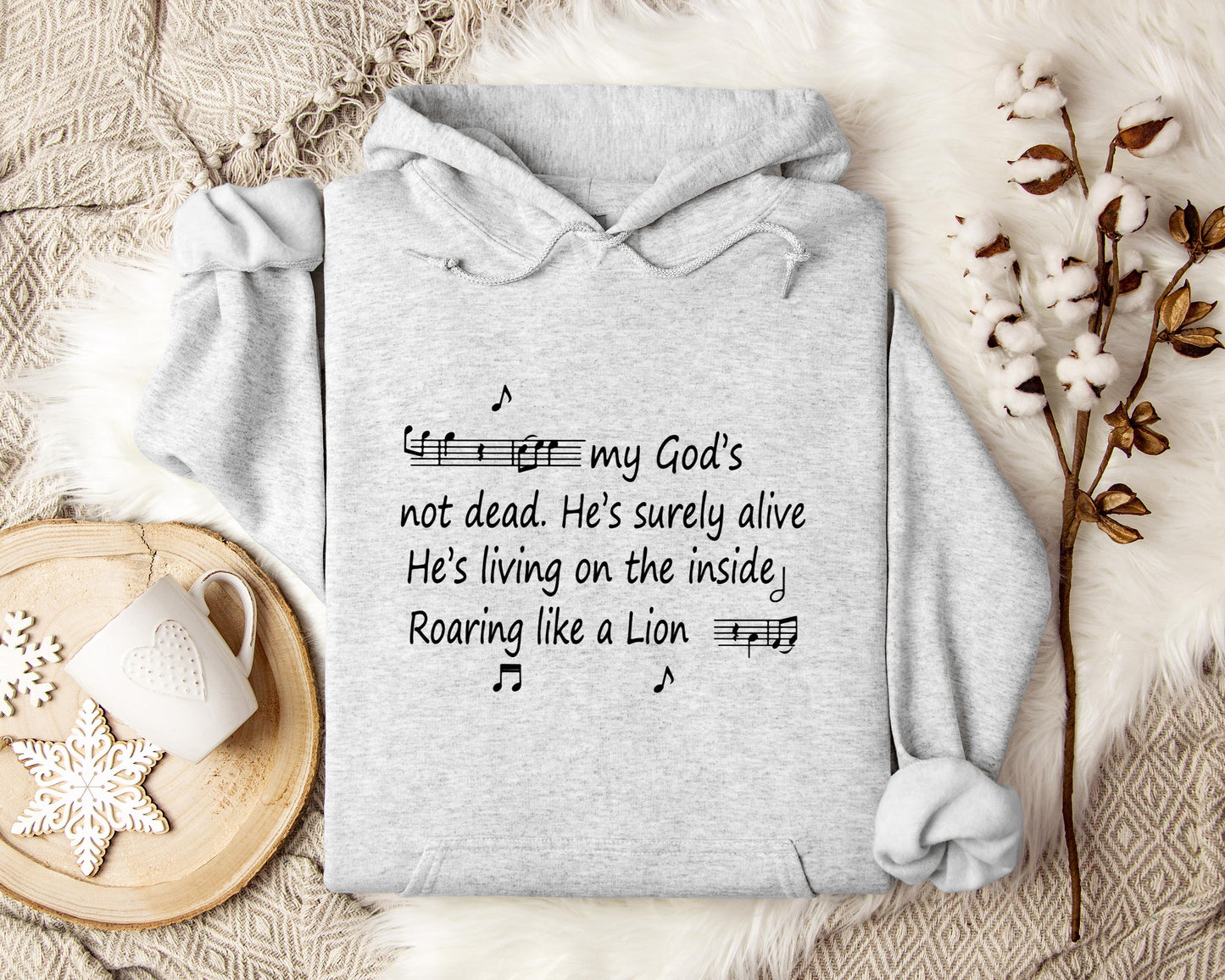 My God's Not Dead He's Surely Alive He's Living On The Inside Roaring Like A Lion