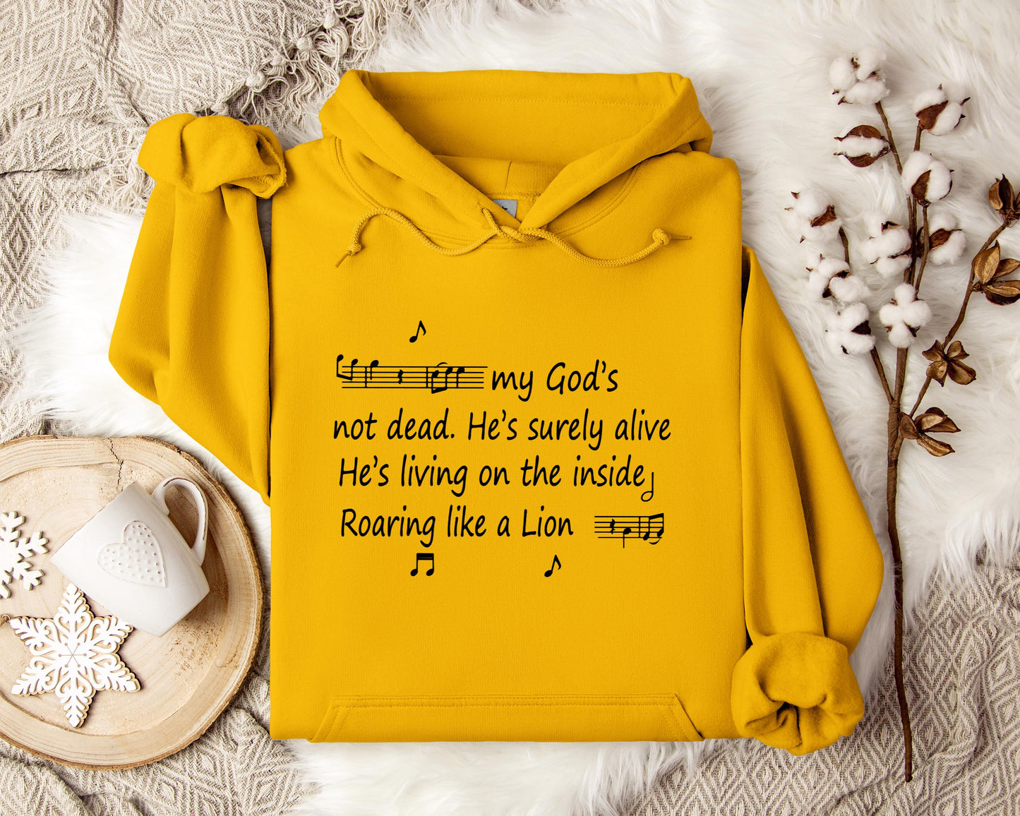 My God's Not Dead He's Surely Alive He's Living On The Inside Roaring Like A Lion