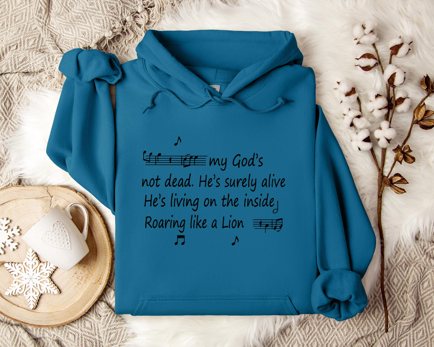 My God's Not Dead He's Surely Alive He's Living On The Inside Roaring Like A Lion