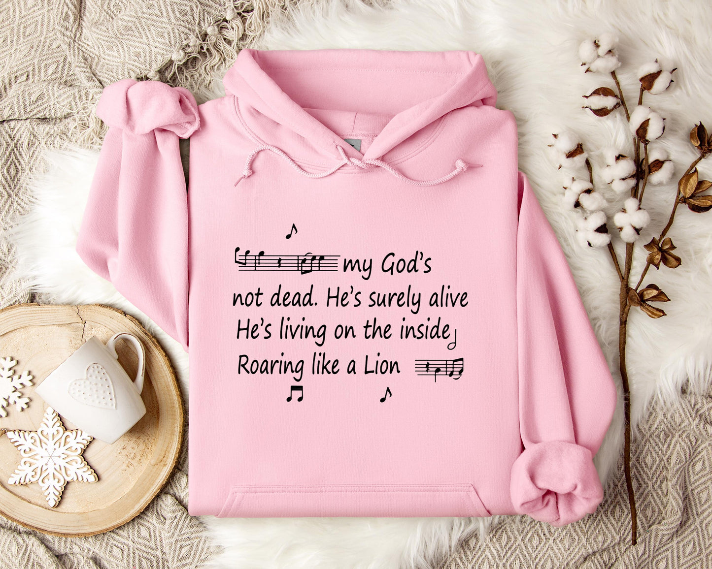 My God's Not Dead He's Surely Alive He's Living On The Inside Roaring Like A Lion
