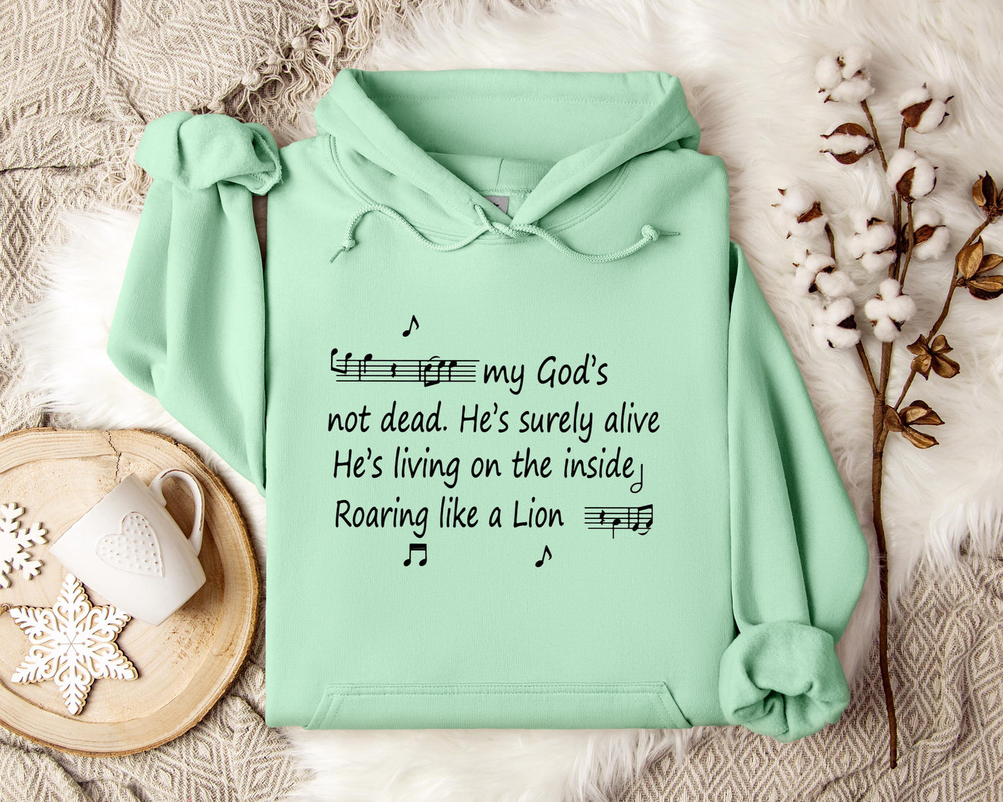 My God's Not Dead He's Surely Alive He's Living On The Inside Roaring Like A Lion